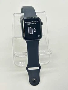 Apple Watch Series 6 44mm GPS & LTE Black Cracked Screen - Picture 1 of 8