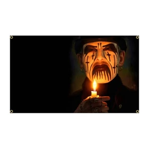 Mercyful Fate Heavy Metal Band Flagge Banner Wandteppich Stoff Wandbehang 3x5 Fuß - Bild 1 von 13