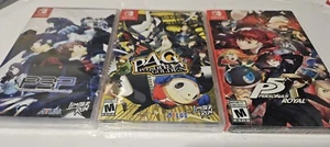 Persona 3, 4 Golden, 5 Steelcase Nintendo Switch Brand New Sealed - Picture 1 of 1