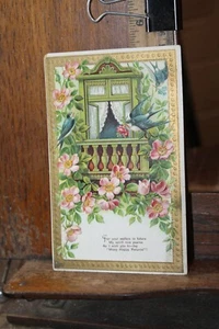 Antique Postcard Free US Shipping 1908 Many Happy Returns - Picture 1 of 2