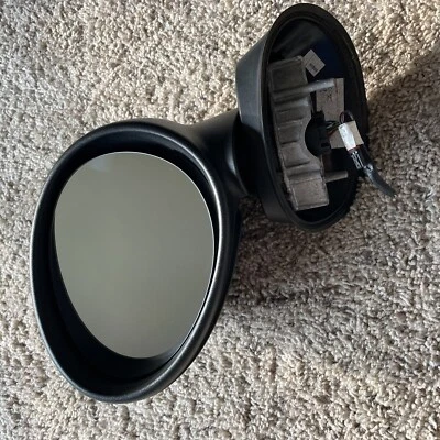 11-16 MINI COOPER COUNTRYMAN PACEMAN R60 R61 Left REAR VIEW MIRROR BLACK OEM - Image 1 of 4