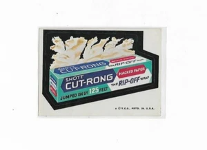 1974 Wacky Packages Cut Rong 6th series sticker (Tan Back) - Picture 1 of 1