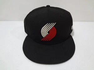 NBA Portland Trail Blazers LOGO Fitted 7 1/2 Hat New Era 59FIFTY NWOT 100% Wool - Picture 1 of 4