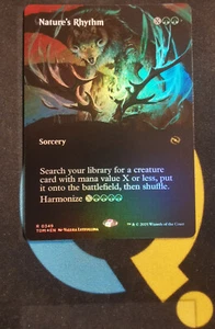 Nature's Rhythm Foil Borderless Rare TDM 349 Tarkir Dragonstorm MTG - Bild 1 von 3