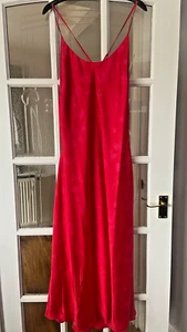 GORGEOUS BNWT M&S ROSIE @ AUTOGRAPH RED & PINK PRINT STRAPPY NIGHTDRESS - Picture 1 of 6