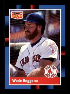 1988 Donruss Bonus MVP's #BC-7 Wade Boggs Boston Red Sox