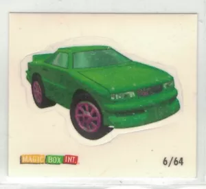 RARA Pegatina Micro Machines #6 Stock Car Verde por Magic Box - Imagen 1 de 1