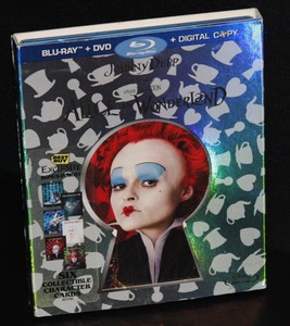 Alice in Wonderland (2010) Blu-ray + DVD + Character Cards + Slipcover Best Buy