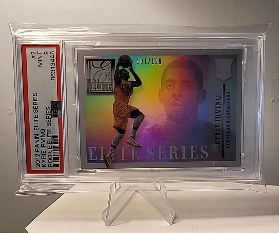 2012-13 Elite Series #2 Kyrie Irving RC Rookie #'d /199 PSA 9 POP 9 NONE HIGHER - Image 1 of 2