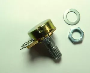 B500K Short Mini 16mm PCB Montagetopf 500K für Verstärker Tonsteuerung - Bild 1 von 2