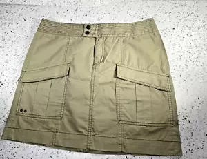 Falda para mujer Converse de algodón verde militar talla 8 - Imagen 1 de 6