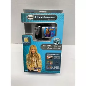 Disney Flix Video Cam With Disney Director Pack LCD Screen Hannah Montana - Picture 1 of 5