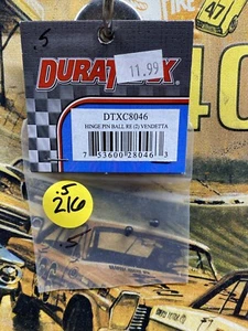 Duratrax DTXC8046 HINGE PIN BALL RE {2pc} VENDETTA NewInPack USA Shipped - Picture 1 of 5