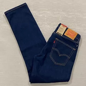 Levi's 514 Jeans Mens 30 x 32 Straight Leg Regular Fit Dark Wash Denim - Picture 1 of 17