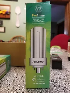 NOS HALCO PROLUME PL42T/E/35/ECO 42 WATT COMPACT FLUORESCENT BULB 42 W-T/E - Picture 1 of 3