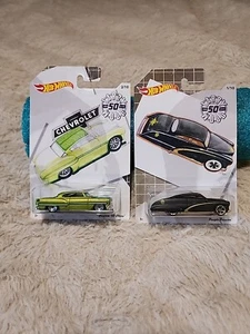 Hot Wheels Larry Wood (2018) Green Custom '53 Chevy & Purple Passion #1,#2 of 10 - Picture 1 of 15