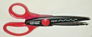 Fiskars Paper Edgers JIGSAW Pattern Scissors Scrapbooking Arts & Crafts - Picture 1 of 4