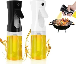 2 PCS  220ml Cooking Oil Sprayer, Olive Oil Sprayer, Olive Oil Spray Bottle - Picture 1 of 8