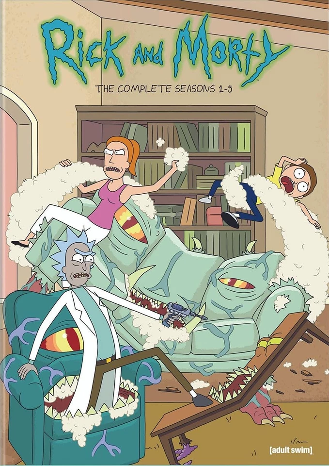 Rick and Morty: The Complete Seasons 1-5 (DVD) Various (US IMPORT) - Image 1 of 1