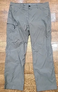 Pantalones Orvis Para Hombre 40x30 Todo Terreno Repelente al Agua Cintura Elástica Gris - Imagen 1 de 12