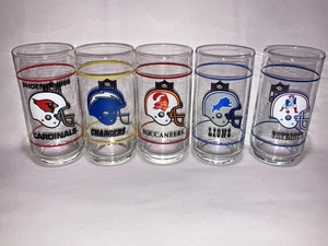 5 Vintage NFL Football Helm Brillen Mobile Promo - Bild 1 von 5