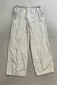 Pantalone donna Vince con coulisse gamba larga bianco taglia small misto canapa - Foto 1 di 10