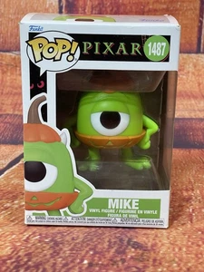 Disney Pixar Halloween - Mike ( Pumpkin ) Monsters Inc. Figure #1487 Funko Pop - Picture 1 of 6