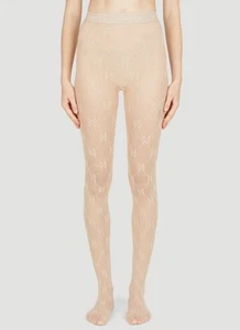 Gucci Women’s GG Beige Tights Size Small RRP £225 - Picture 1 of 12