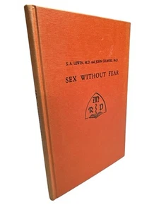 Vintage Health Reference Book SEX WITHOUT FEAR - Hardcover - Lewin & Gilmore - Picture 1 of 4