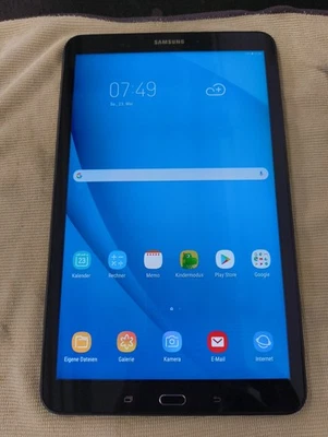 Samsung Galaxy Tab SM-T580 16GB, WLAN (Entsperrt) 25,7 cm (10,1 Zoll)  - Bild 1 von 4