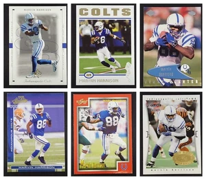 MARVIN HARRISON LOT OF 6 FOOTBALL CARDS NFL INDIANAPOLIS COLTS TOPPS - Picture 1 of 14