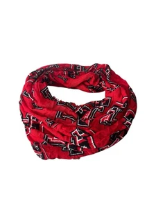 ZOOZATZ TEXAS TECH DOUBLE T INFINITY SCHAL ROT - Bild 1 von 3