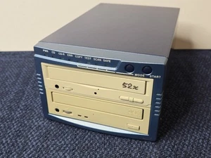 MICROBOARDS TECHNOLOGY CD DUPLICATOR 2 Disc | Needs New IEC Plug Connector - Picture 1 of 4