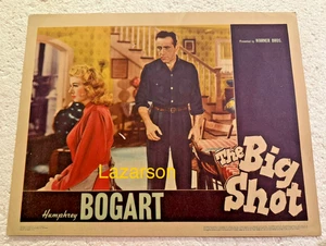 HUMPHREY BOGART THE BIG SHOT LOBBY CARD 1942 IRENE MANNING - Picture 1 of 4
