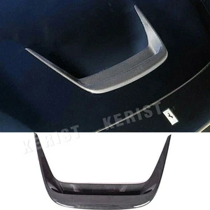Carbon Fiber Spoiler Front Bumper Grill Trim For Ferrari F8 Coupe Spider 2019 UP - Picture 1 of 12