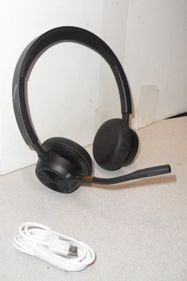 Poly Voyager 4320 UC Wireless Bluetooth Headphones Black V4320-M USB-C - Image 1 of 4