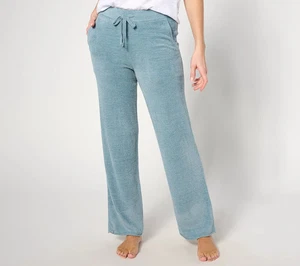 Barefoot Dreams Regular CozyChic Ultra Lite Rolled Edge Pant Blue 2X - Picture 1 of 5