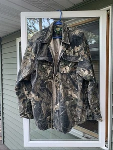 Cabelas Soft Shirt Jacket 2X Tall Mossy Oak Camo  - Picture 1 of 8