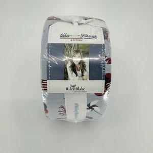 Stars And Stripes Forever Jelly Roll, Riley Blake Designs, New, Lori Whitlock - Picture 1 of 4