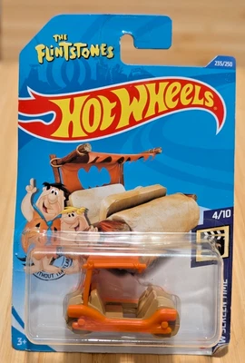 Hot Wheels The Flintstones Flintmobile Screen Time Series 4/10 #235/250 Foto 1 de 3