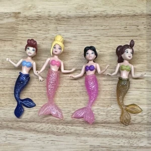 Hasbro Disney Little Mermaids Mini Dolls Ariel's 4 Sisters Action Figures Toys - Picture 1 of 6