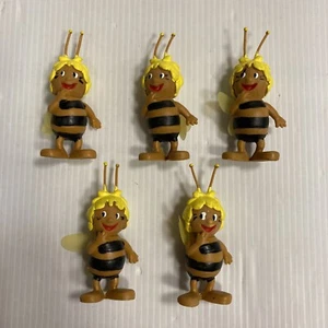 Lot 5 figurines anciennes PVC Schleich série Maya L'Abeille - Imagen 1 de 3