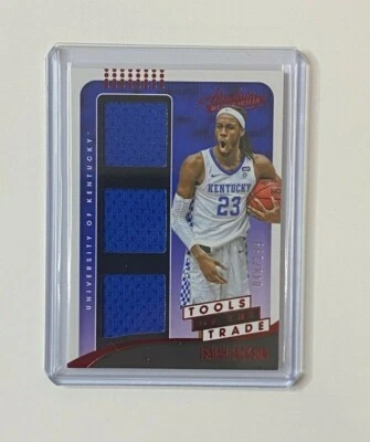 2021-22 Chronicles Draft Tools Of The Trade - Isiah Jackson Red /199 RC Relic - Image 1 of 2