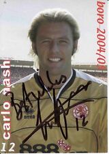 Carlo Nash  FC Middlesbrough  Fußball Autogrammkarte signiert 371221
