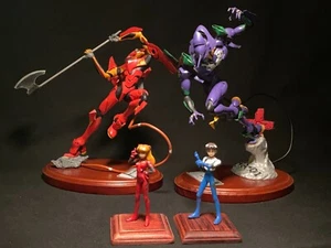 Evangelion EVA-01, EVA-02 Vintage MUSASIYA Garage Kit 1996 Assembled and Painted - Bild 1 von 24