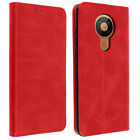 Back cover for Nokia 5.3 Soft Touch wallet and support function Red