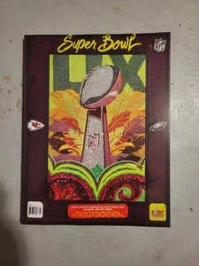 Super Bowl 59 LIX Official Super Bowl National Program New Orleans Eagles - Picture 1 of 2