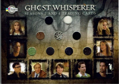 Ghost Whisperer Seasons 3 & 4 Prop Material SDCC Comic Con 9 Character Swatch - Image 1 of 2