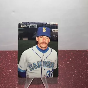 1990 Mother's Cookies Keith Comstock Seattle Mariners #23 - Picture 1 of 2