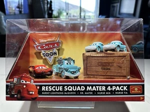 Disney Pixar CARS TOON Rescue Squad Mater 4-Pack - DOCTOR MATER - Picture 1 of 6
